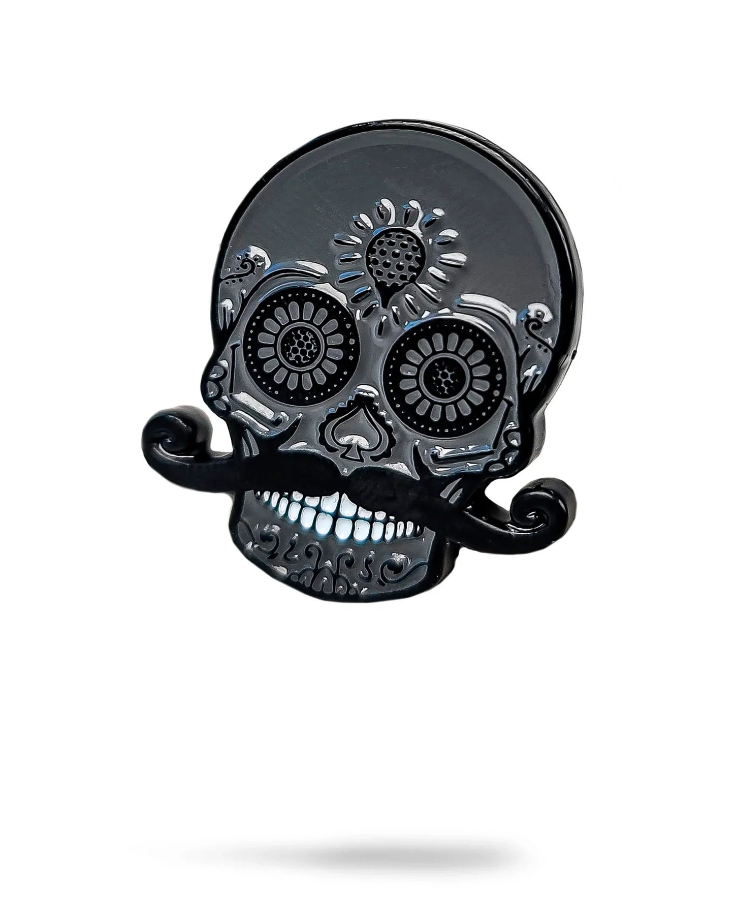 Blackout Sugar Skull Ball Marker