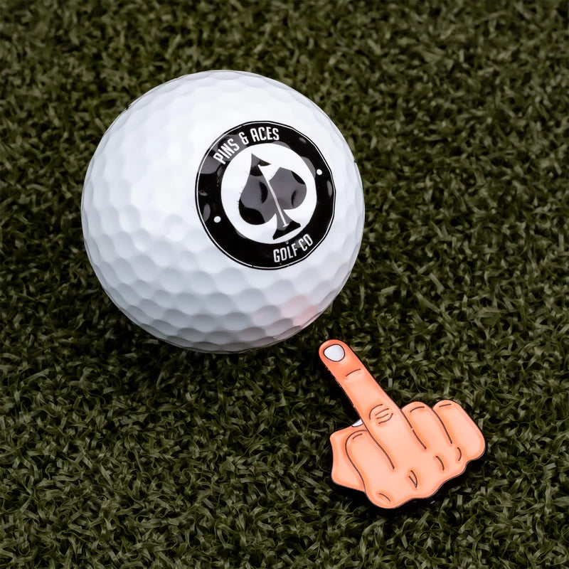 Middle Finger Ball Marker