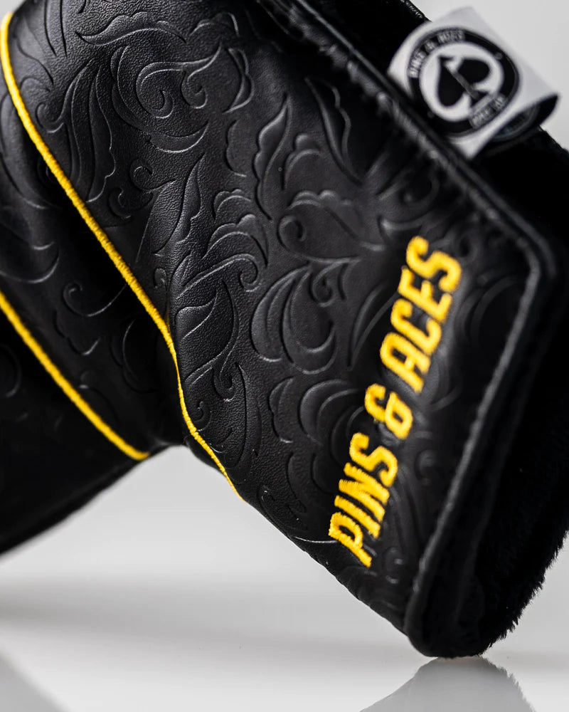 Black/Gold Ace of Spades - Blade Putter Cover